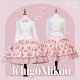 Strawberry Witch Rabbit In The Rose Garden Blouses, Skirt, JSK and One Piece(Reservation/Full Payment Without Shipping)